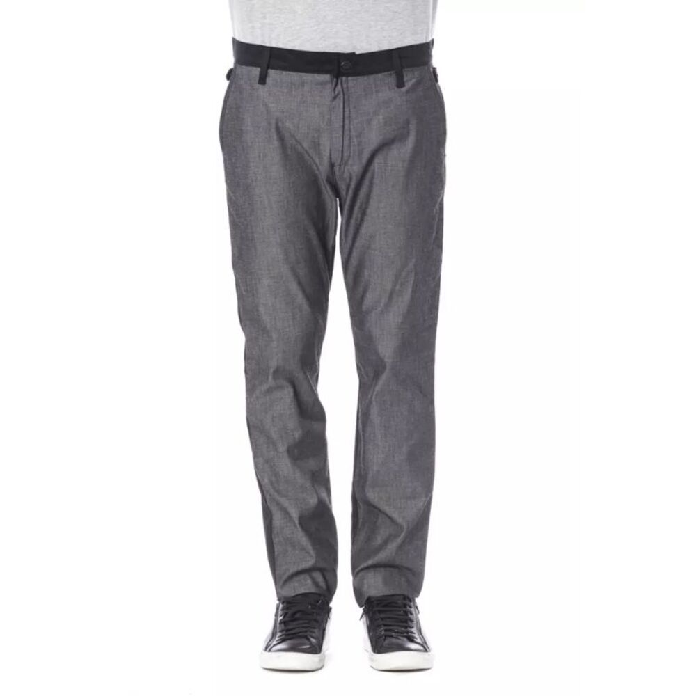 Verri Black Cotton Men's Men's Pant